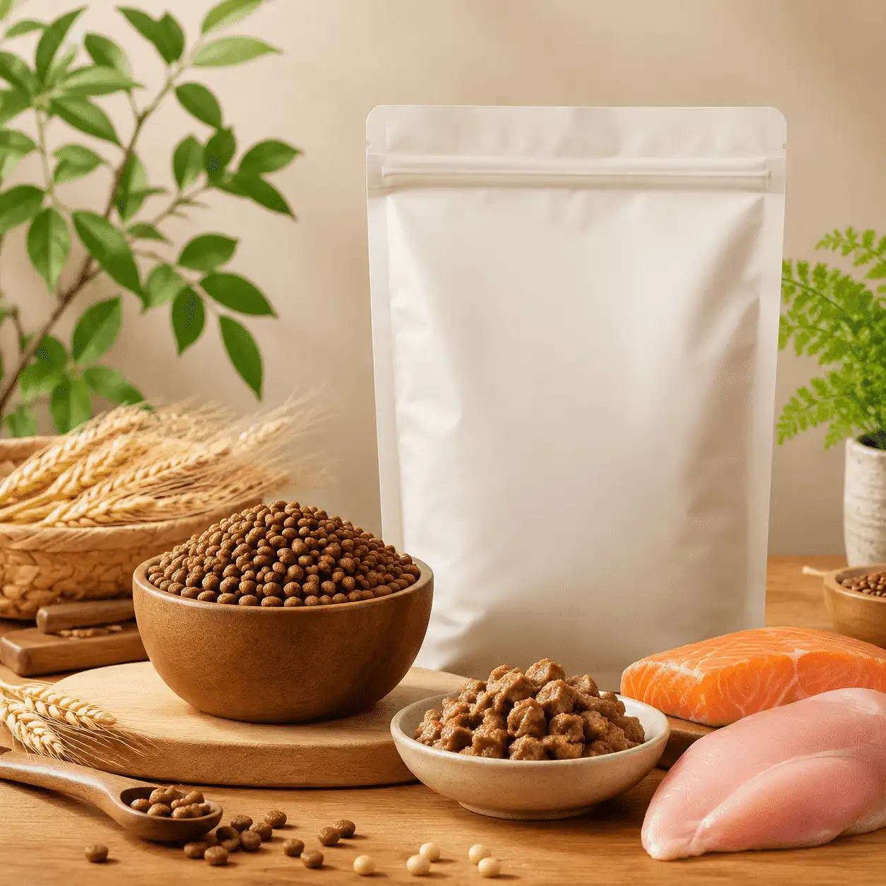 宠物食品自然棚拍
